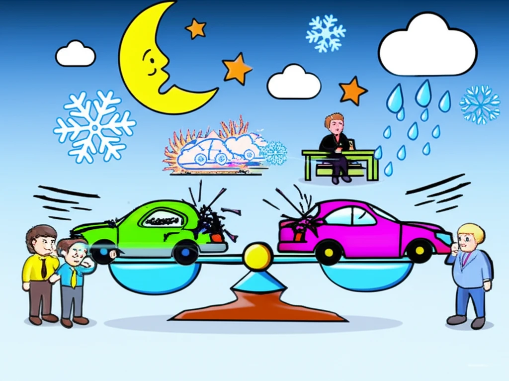 100:0 일방과실 적용 원칙과 복합..