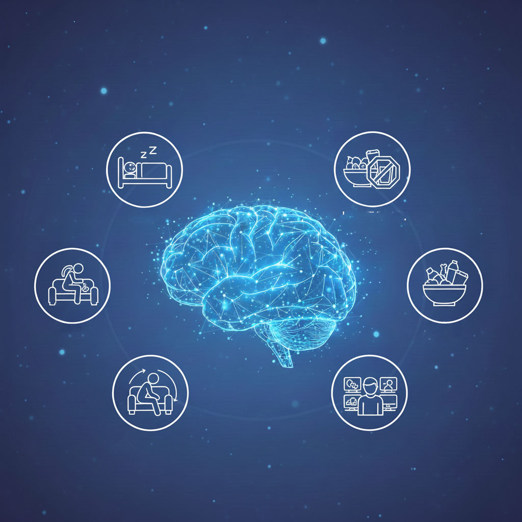 뇌세포를 망가뜨리는 치명적인 행동 5가지