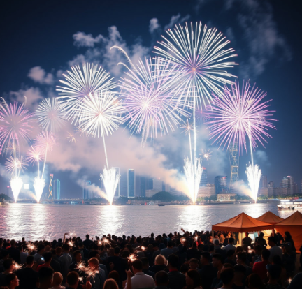 여의도불꽃축제그림