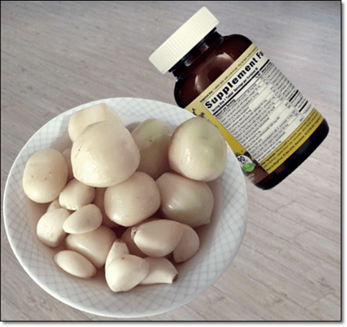 마늘과 알리신 추출물