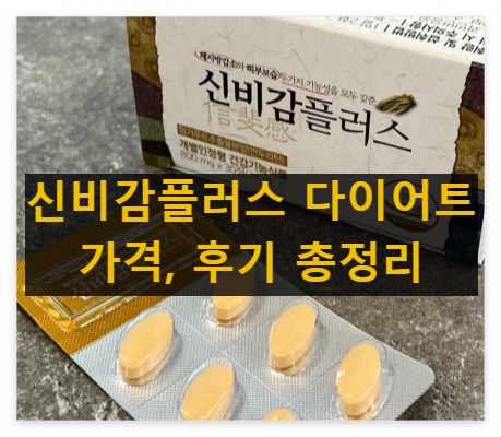 신비감플러스 다이어트