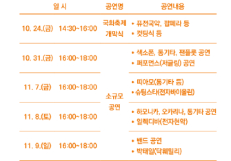 양산 국화축제 일정 2025