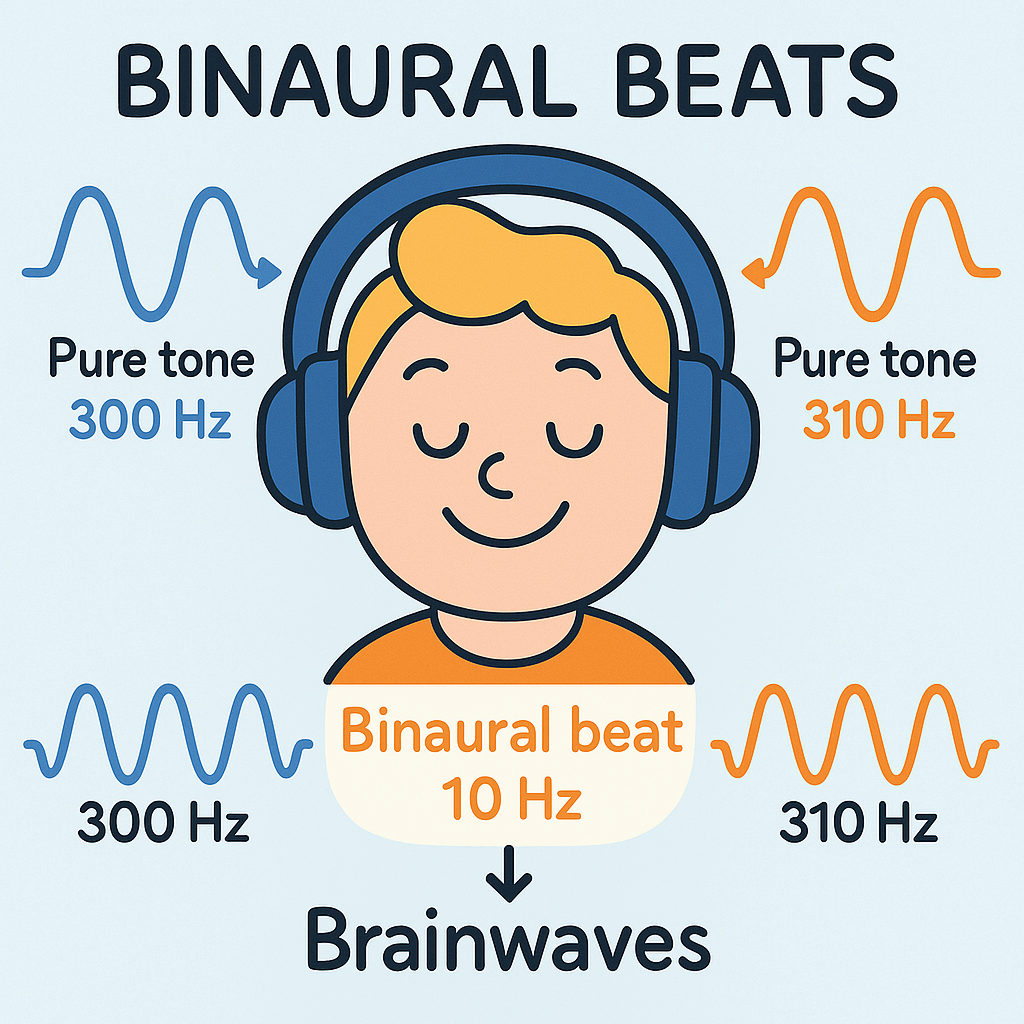 바이노럴 비트로 뇌파를 조절한다? 심리 치료에 활용되는 과학적 원리 분석