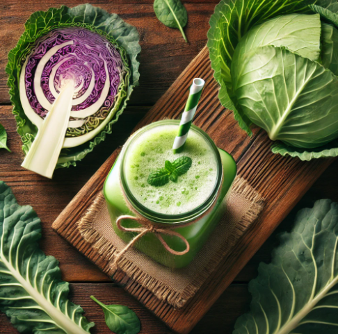 역류성식도염 좋은 양배추즙 효능 만들기 관련 사진