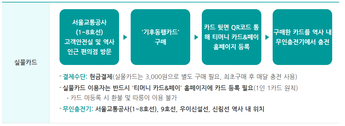 서울시 기후동행카드