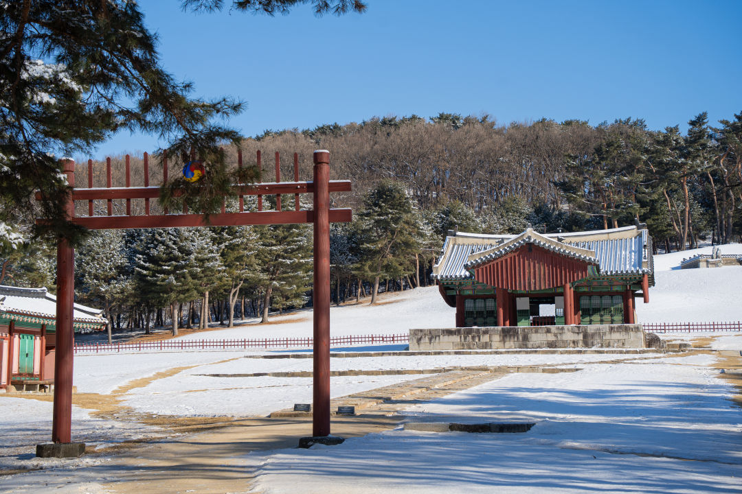 융건릉 겨울