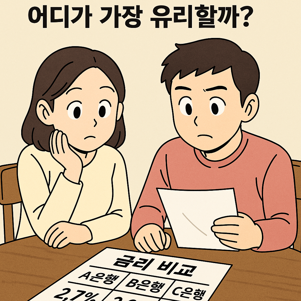 신혼부부 전세자금대출 금리 비교, 어디가 가장 유리할까?