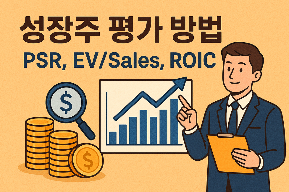 성장주 평가 방법 (PSR, EV/Sales, ROIC)