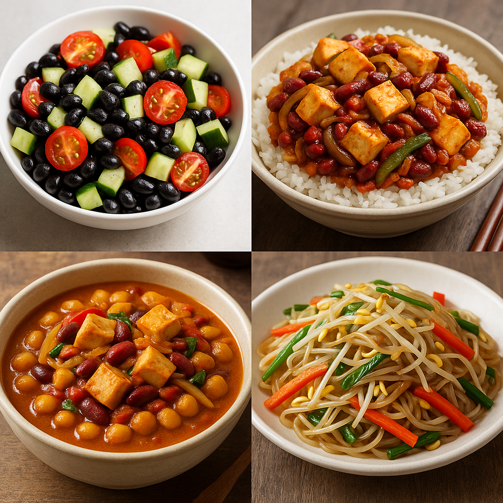 당뇨 환자를 위한 콩 요리 모음