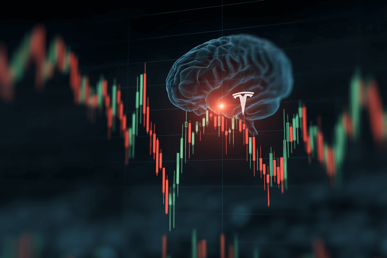 차트와-테슬라-로고