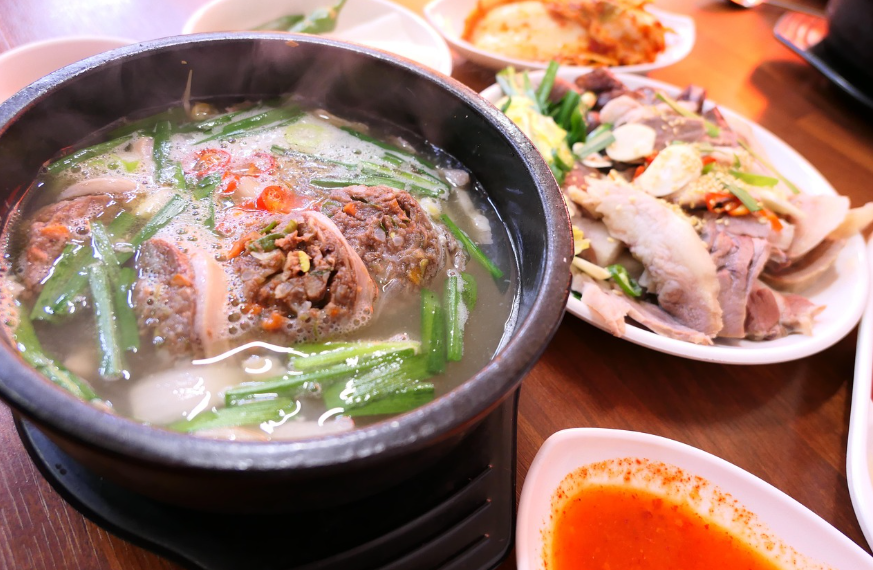 휴게소 국밥 이미지