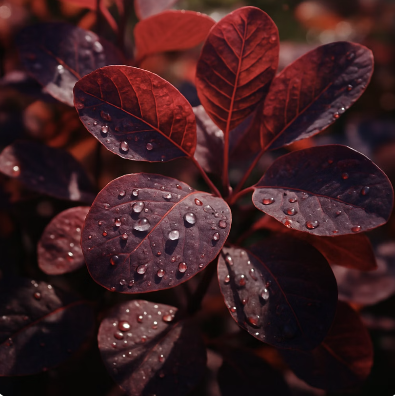 자주색 잎사귀&amp;#44; 그 자체로 주인공