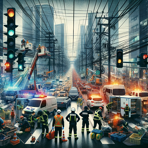 울산 정전 사태 이미지