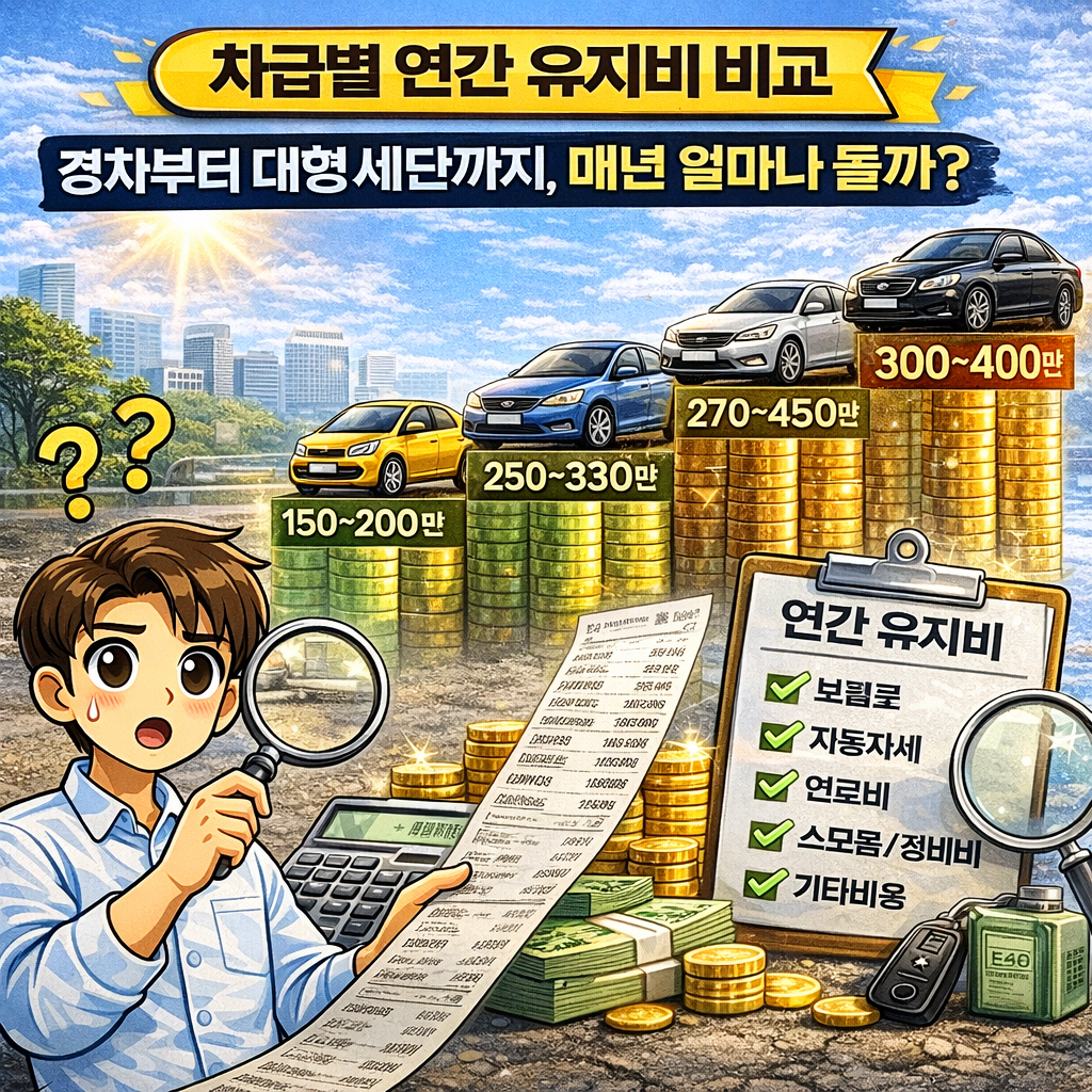 차급별 감가율 비교