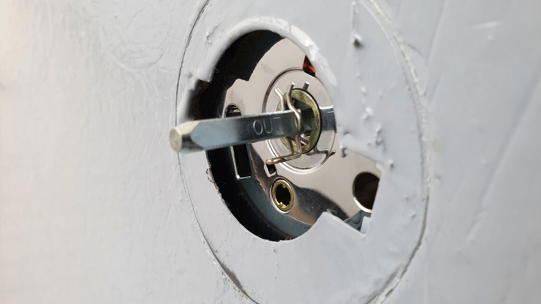 핸들 시프크 끼우는 방향