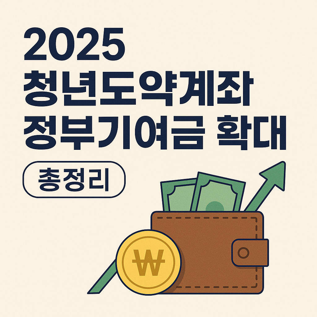 2025 청년도약계좌 정부기여금