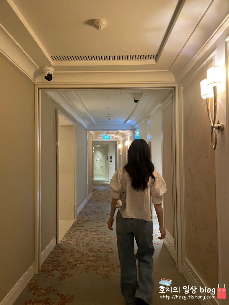 싱가포르 세인트레지스 복도