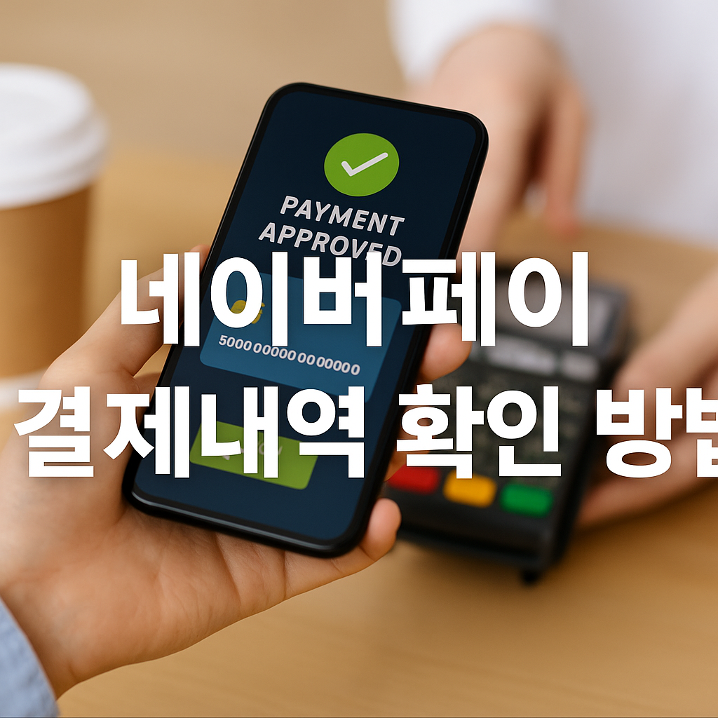 네이버페이 결제내역 확인 방법, 놓치기 쉬운 자동결제까지 점검하세요