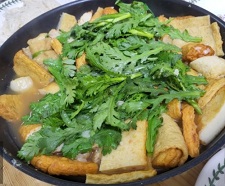 유부주머니전골