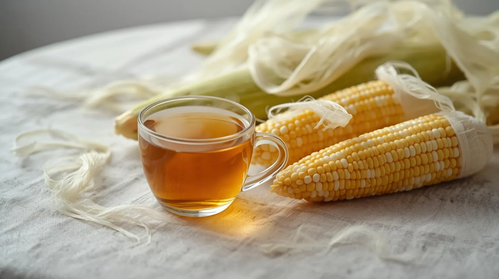 옥수수수염차 세포손상 완화