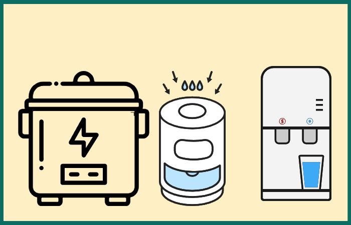 다양한 고효율가전제품들 일러스트 이미지