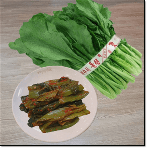 갓 및 갓김치 효능