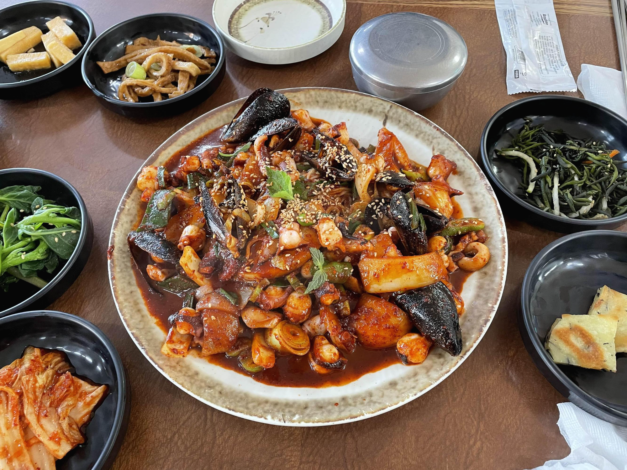 돌문어볶음 사진