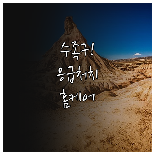 수족구 홈 케어와 응급 상황 대처..