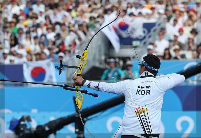 임시현 김우진 금메달&amp;#44; 2024 파리 올림픽 혼성 단체전 금메달