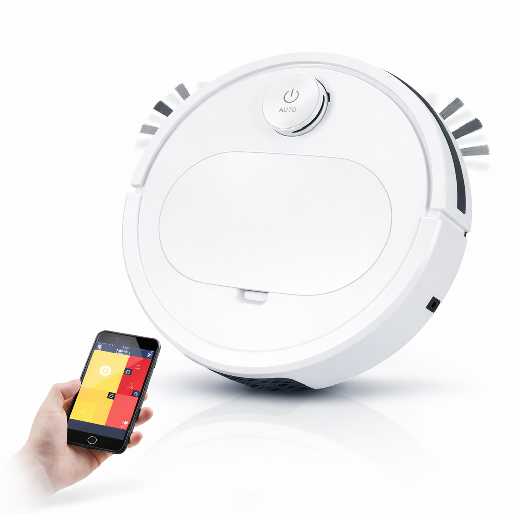 BUYU 스마트 로봇청소기 앱제어 자동청소 흡입 물걸레 겸용 무선 가정용 청소기