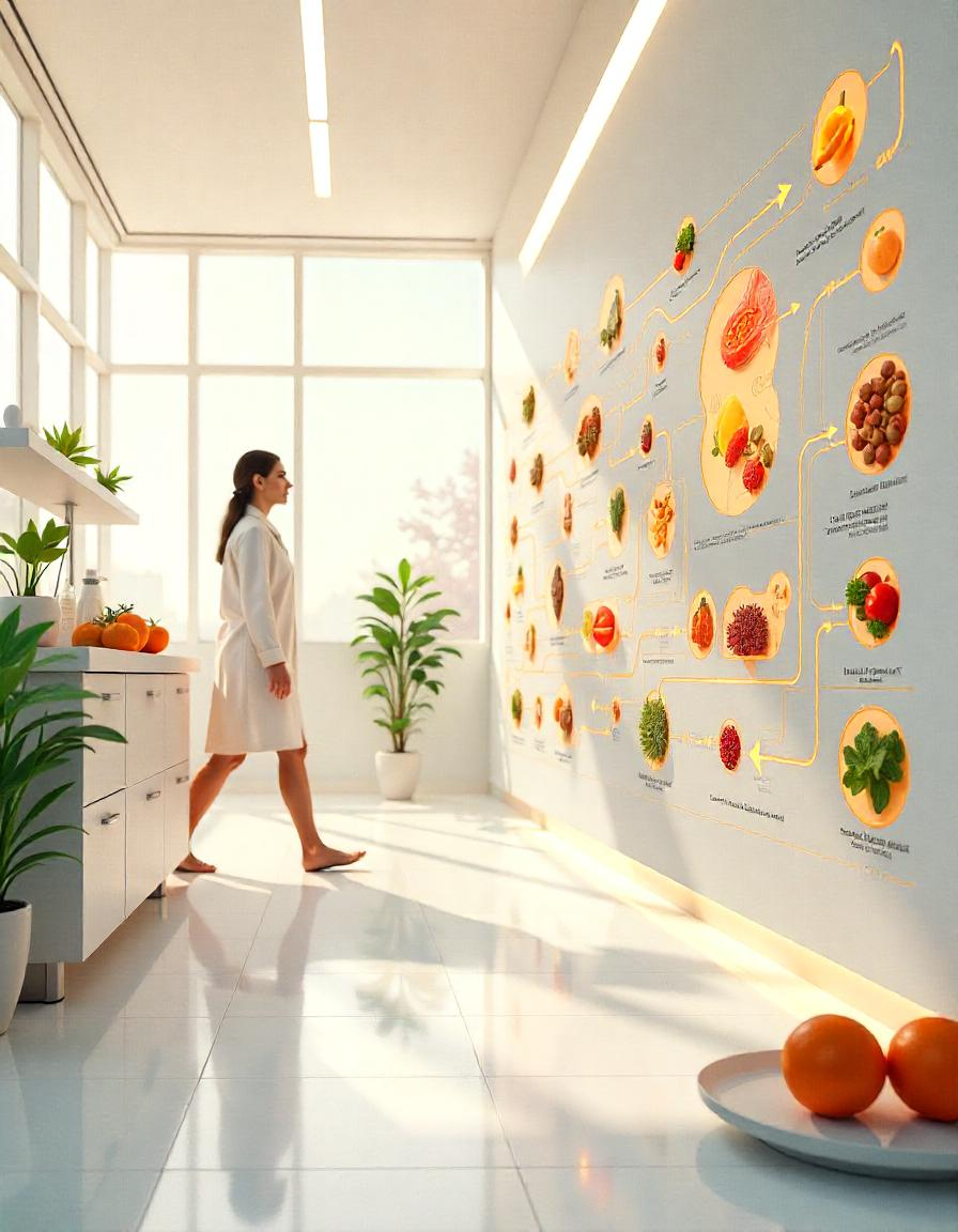 영양과 장수의 상관관계 관련 이미지