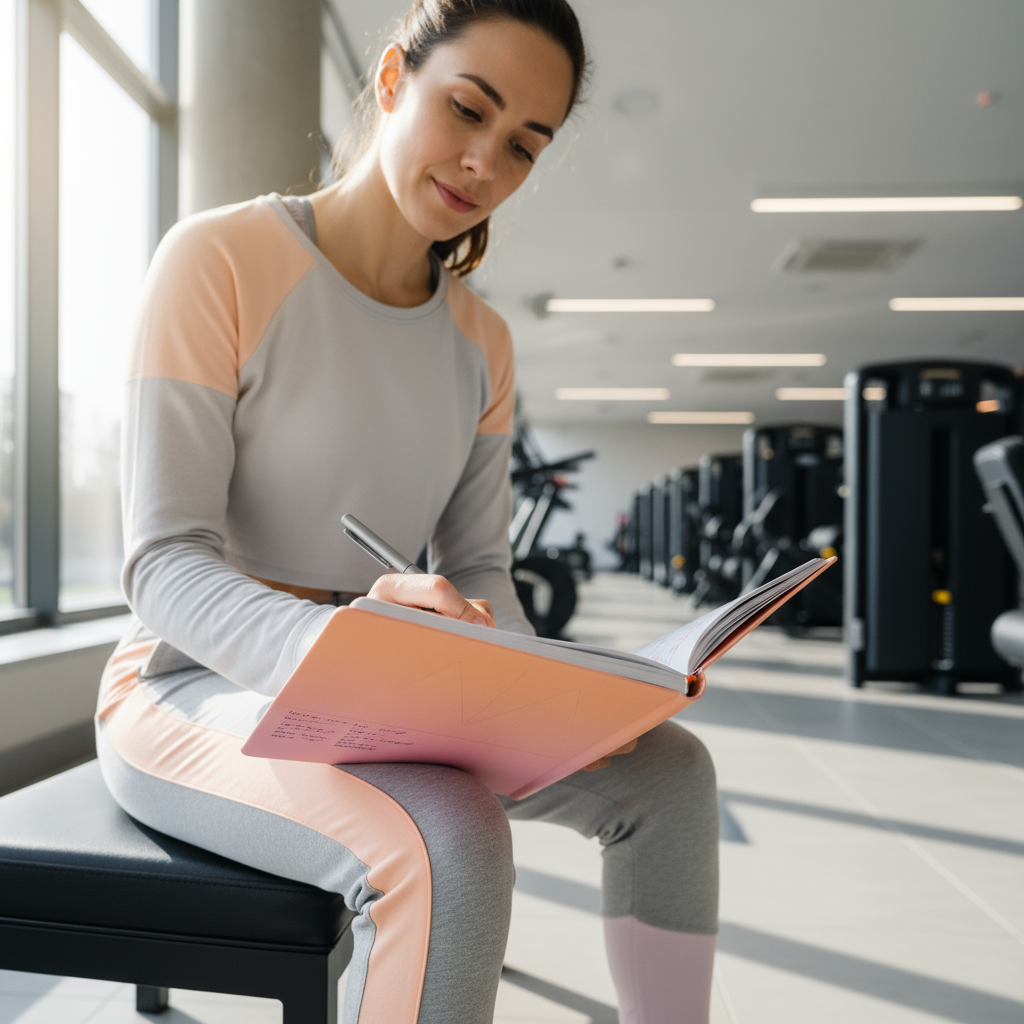 운동 기록, 꾸준히 남기면 변화를 눈으로 확인할 수 있습니다.