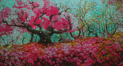 화담숲 화담채 미디어아트