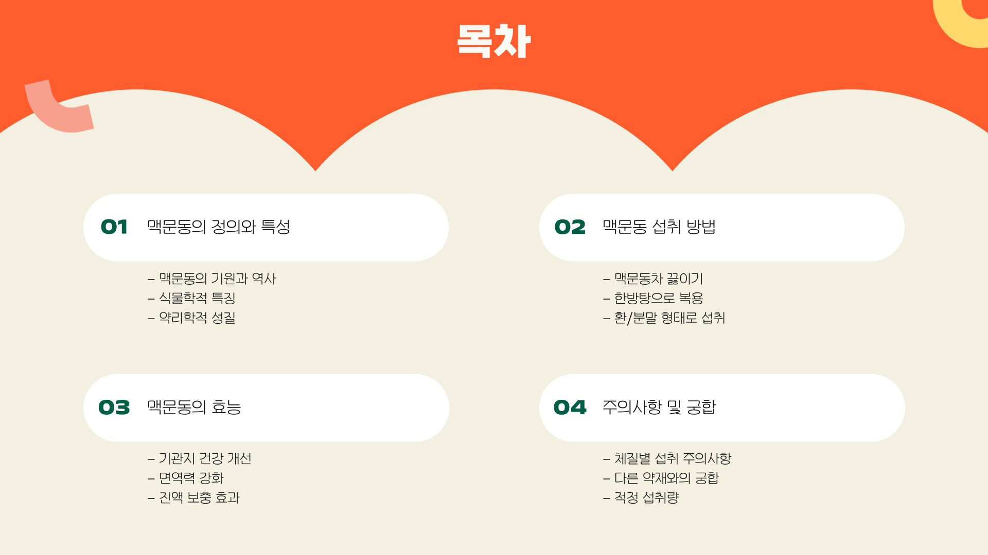 맥문동