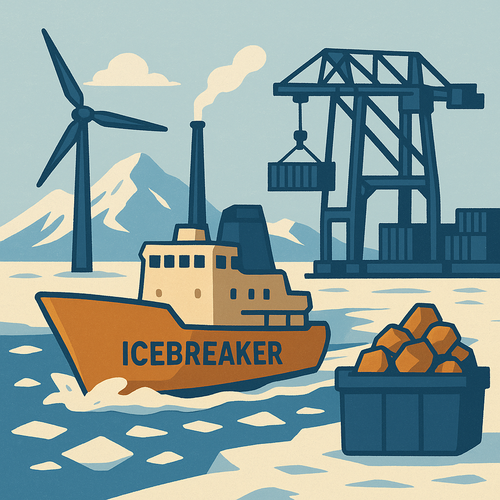 북극항로 투자 전략! 쇄빙 기술과 친환경 선박에 관한 이미지