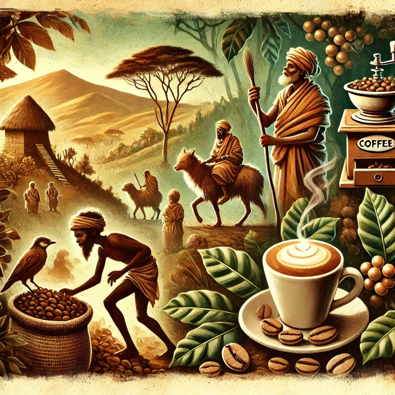 커피의 원산지 : 에티오피아