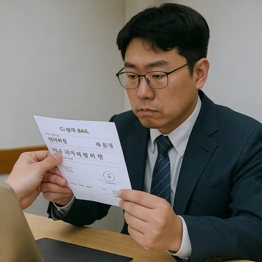 형사공탁금 수령 1