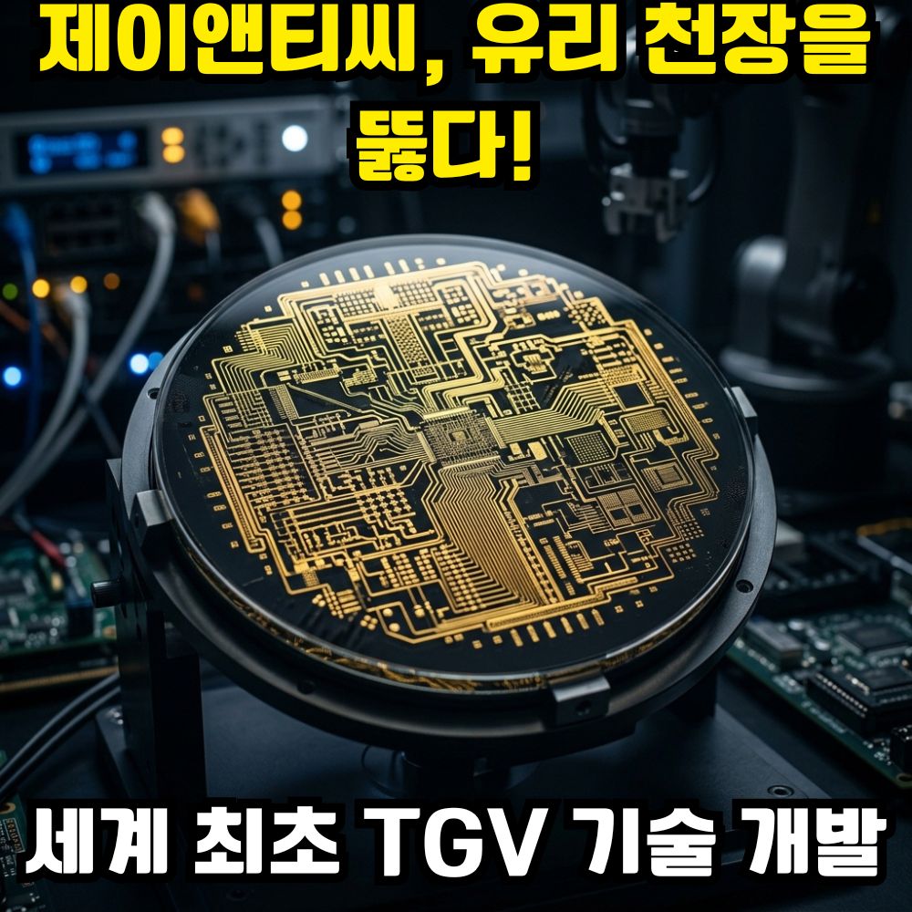 제이앤티씨 유리기판 기술 경쟁력 및 기업 가치 분석