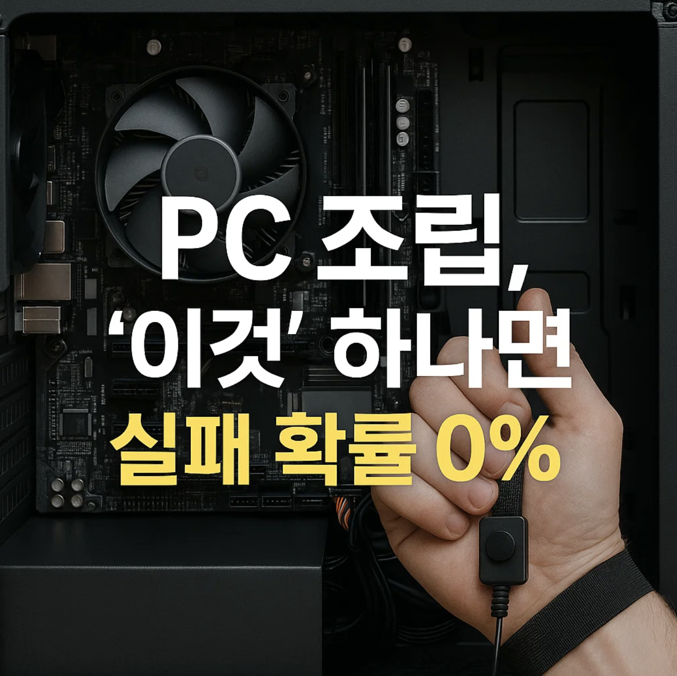 PC 조립, '이것' 하나면 실패 확률 0%