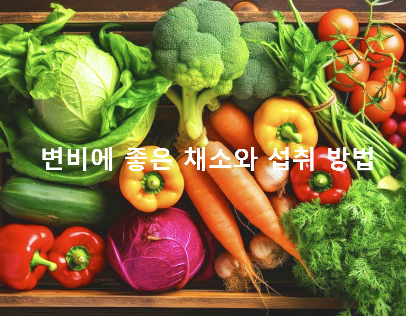 변비에 좋은 채소