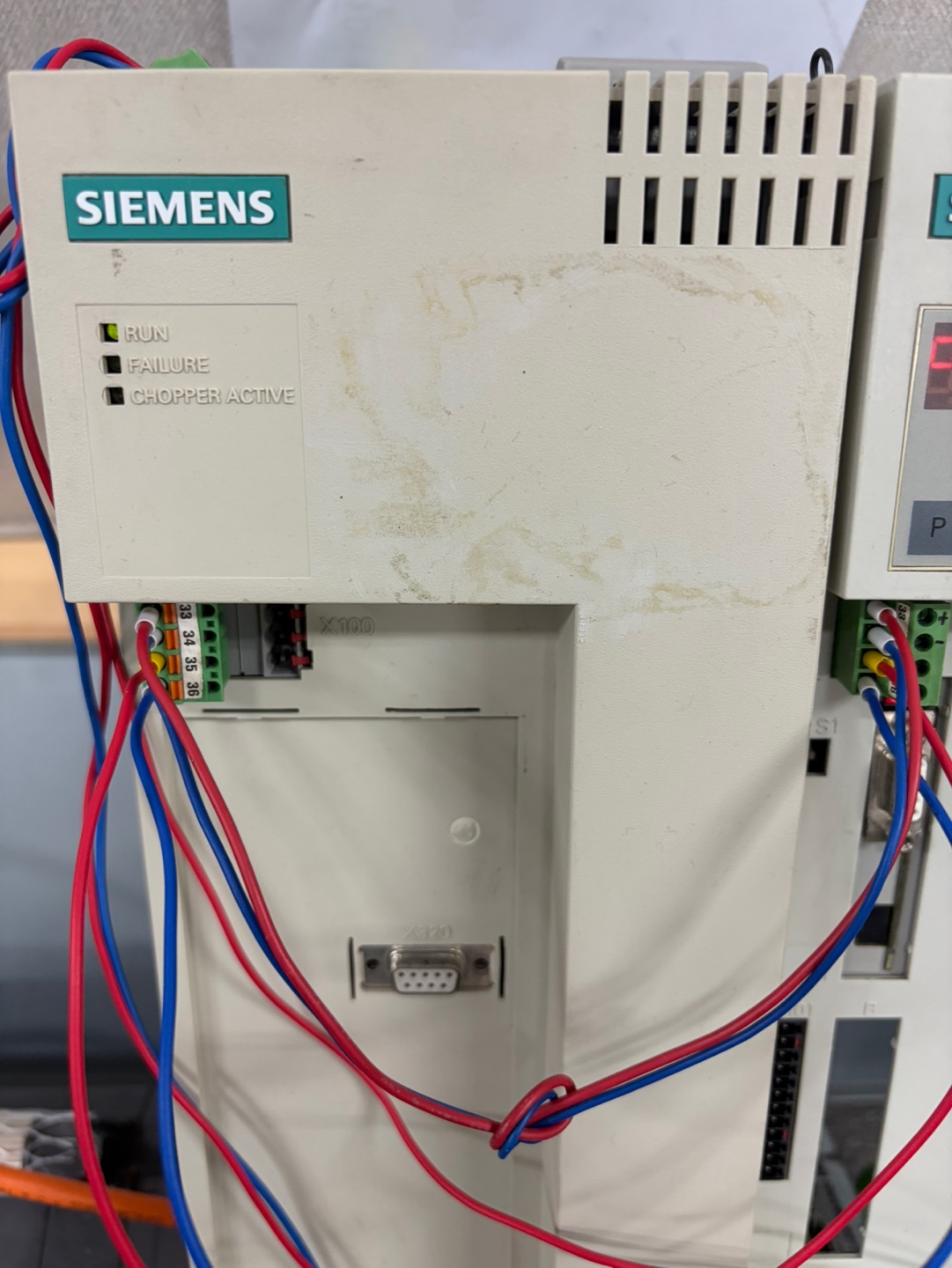 SIEMENS MASTERDRIVES 동작 에러 수리 사례 5