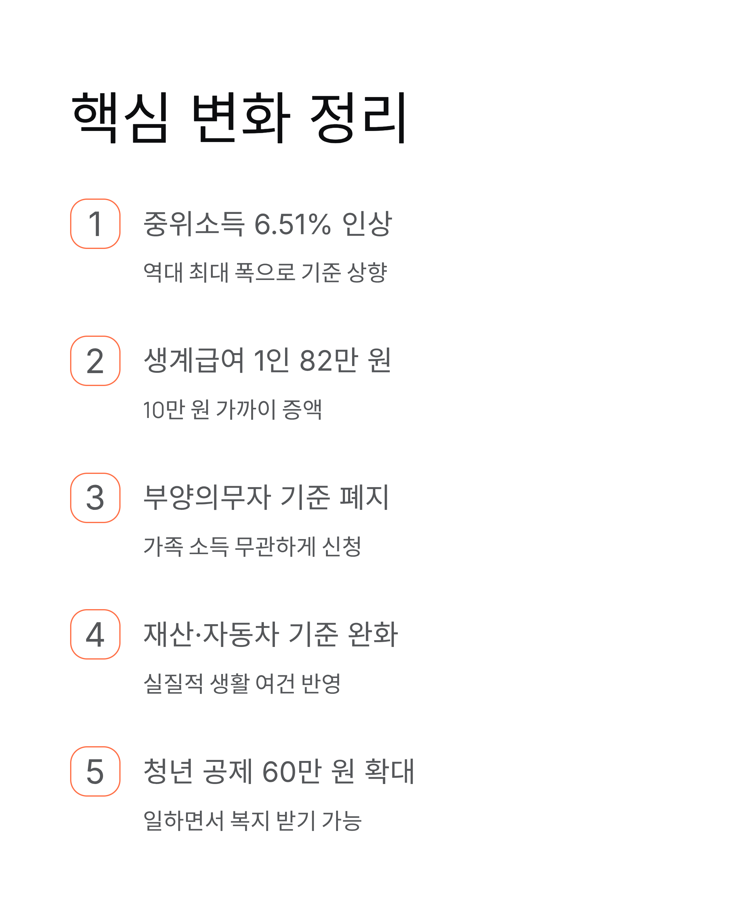 기초생활수급자 2026년 조건 변경 충격! 당신 가족도 혜택받을 수 있을까?