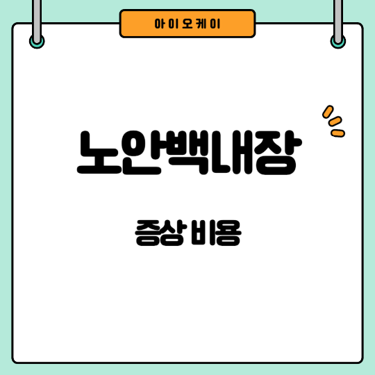 노안백내장수술비용