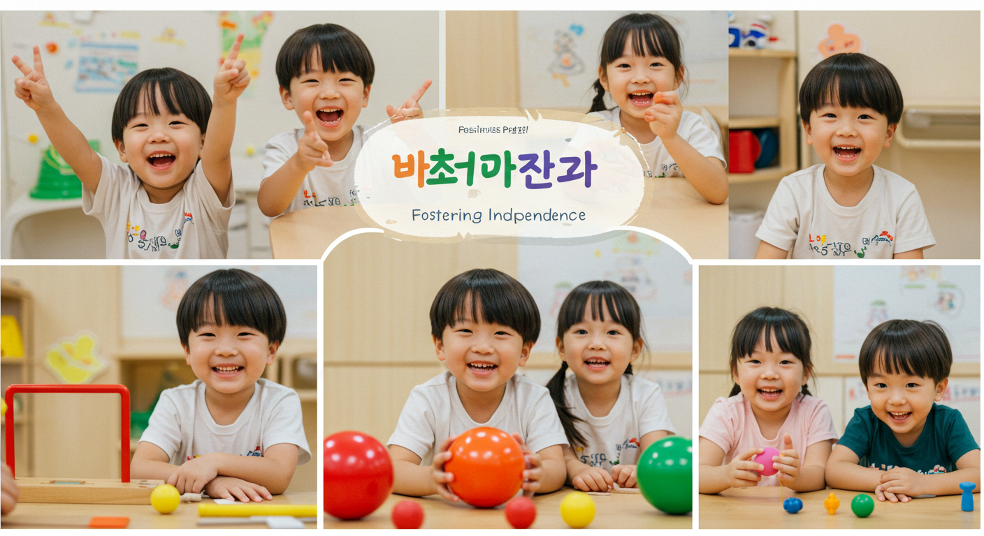 아이의 독립심을 키우는 놀이