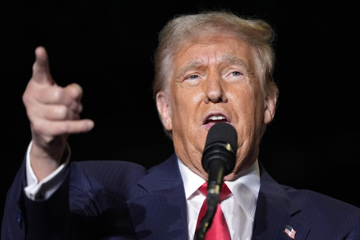 도널드 트럼프.