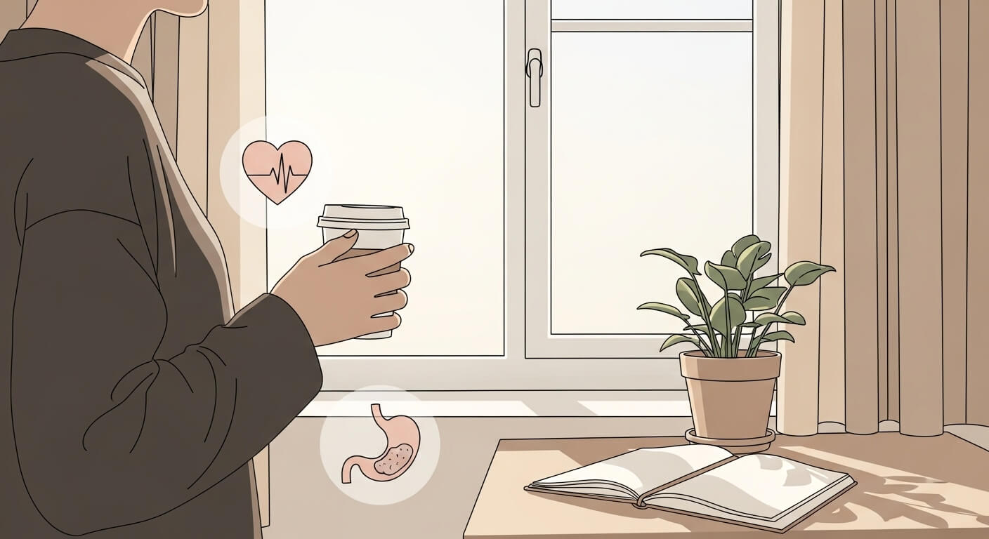 위 건강을 위한 커피 선택과 섭취 습관