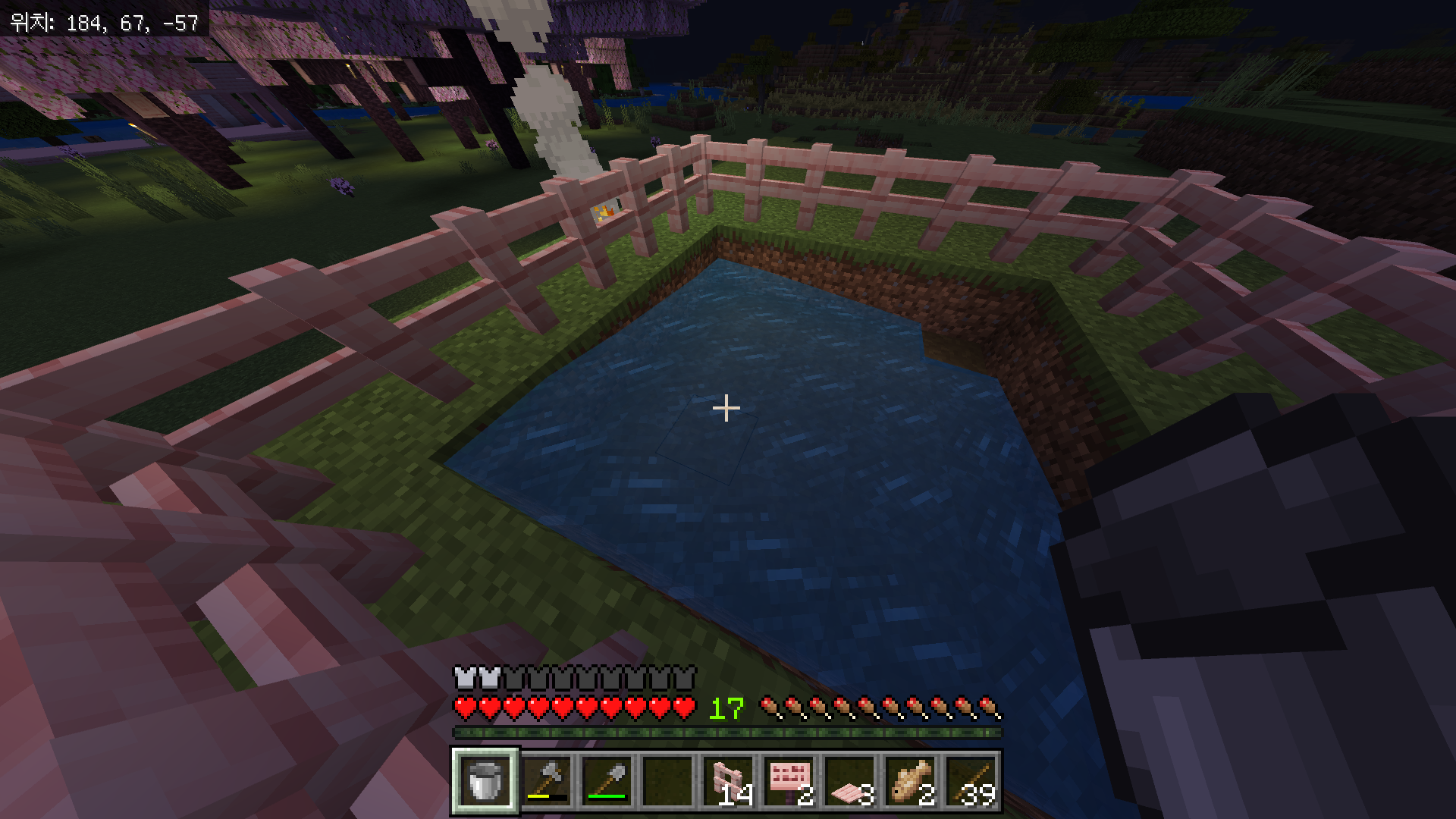 마인크래프트 양동이 공략, 양동이로 무한물 만들기, 무한 물 공급원 만들기