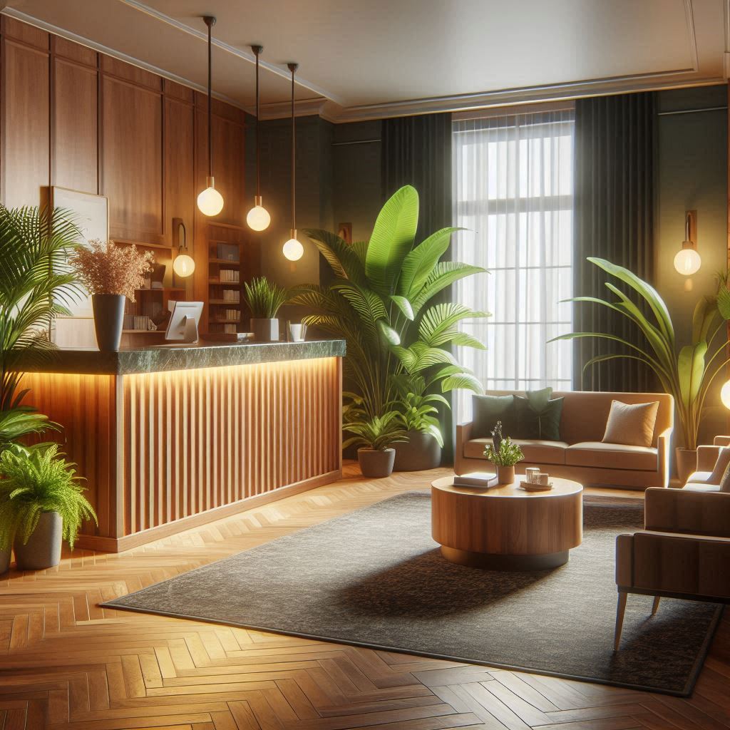 피부,체형관리 샵 배경