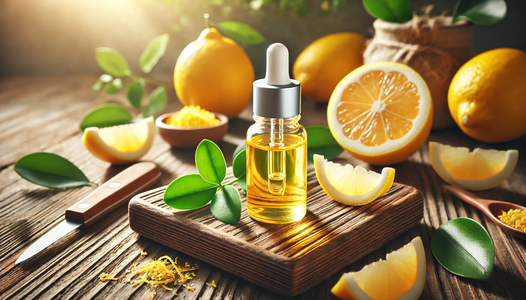 일상에 많이 사용되는 레몬 아로마오일