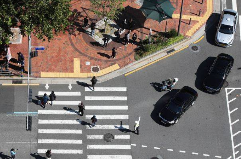 전북경찰 우회전 집중단속